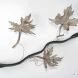 Leaf wave - Acer 3 (steel wave 39cm - leaves on wires dimensions variable) Leaf wave - Acer 3 (steel wave 39cm - leaves on wires dimensions variable)